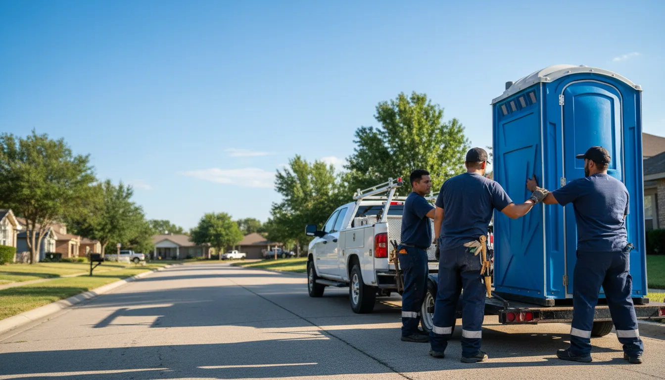 Portable Toilet Rental in Redford, TX near me